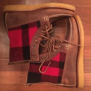 New POLO Ralph Lauren Vandan Grain leather boots